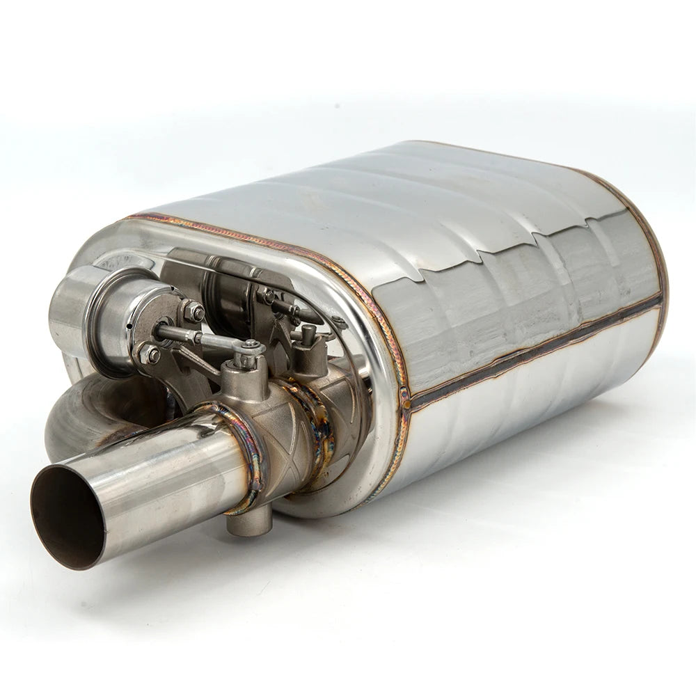 Exhaust With Vacuum Valve. Stainless Steel Electric Exhaust Remote Control Kit