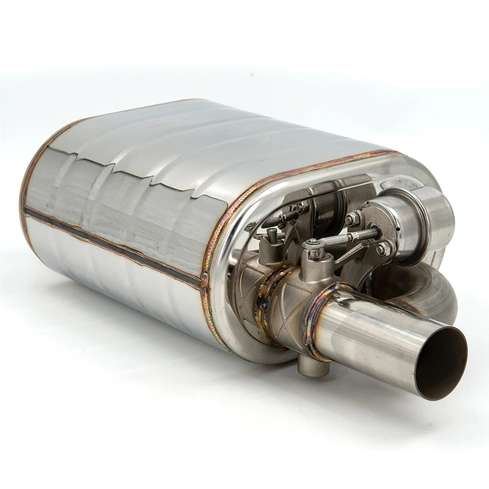 Exhaust With Vacuum Valve. Stainless Steel Electric Exhaust Remote Control Kit