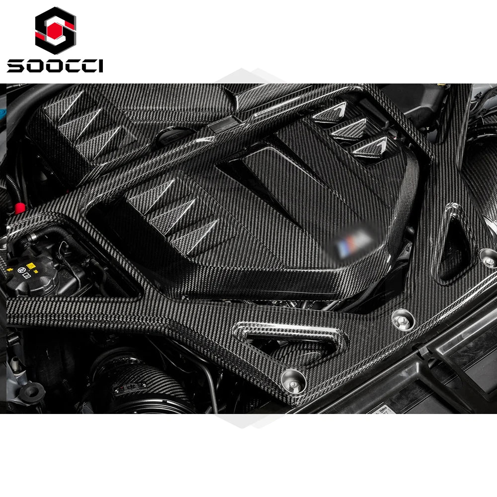 CSL Style Carbon Fibre Strut Brace for BMW G80/G81 M3, G82/G83 M4, G87 M2