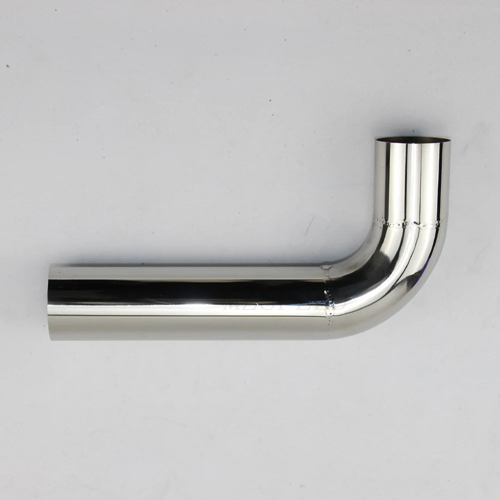 90 degree stainless steel exhaust pipe