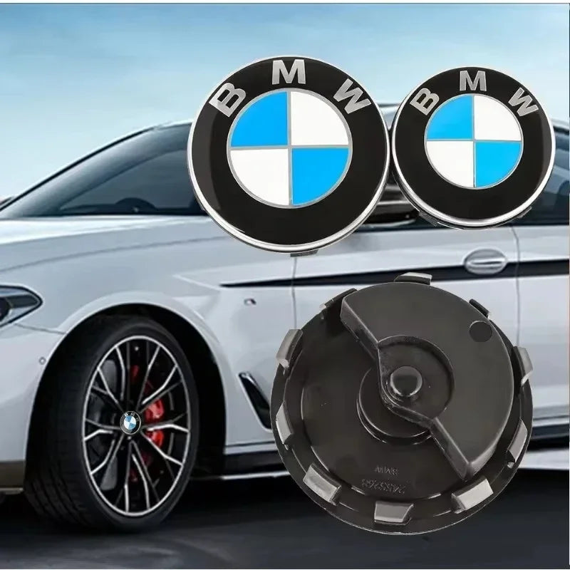 BMW Floating Wheel Center Caps - 68mm/56mm