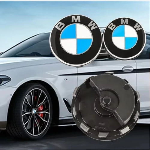 BMW Floating Wheel Center Caps - 68mm/56mm