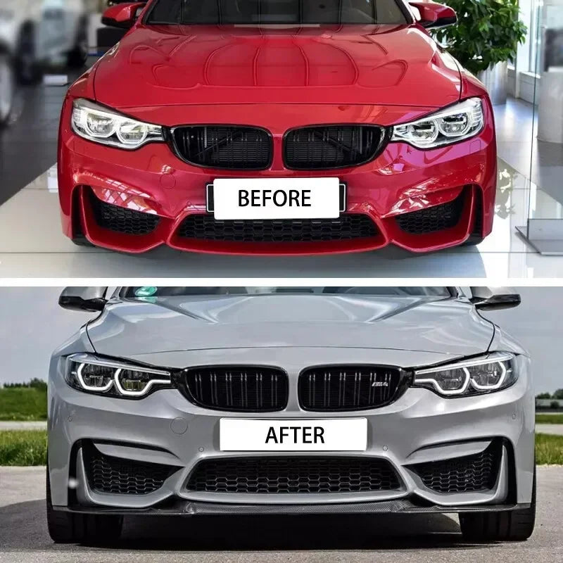 BMW M3 and M4 (F80, F82, F83 / 2015-2020) CS Style Front Splitter