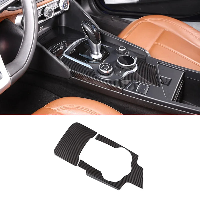 Alfa Romeo Giulia Carbon Fibre Center Console Trim