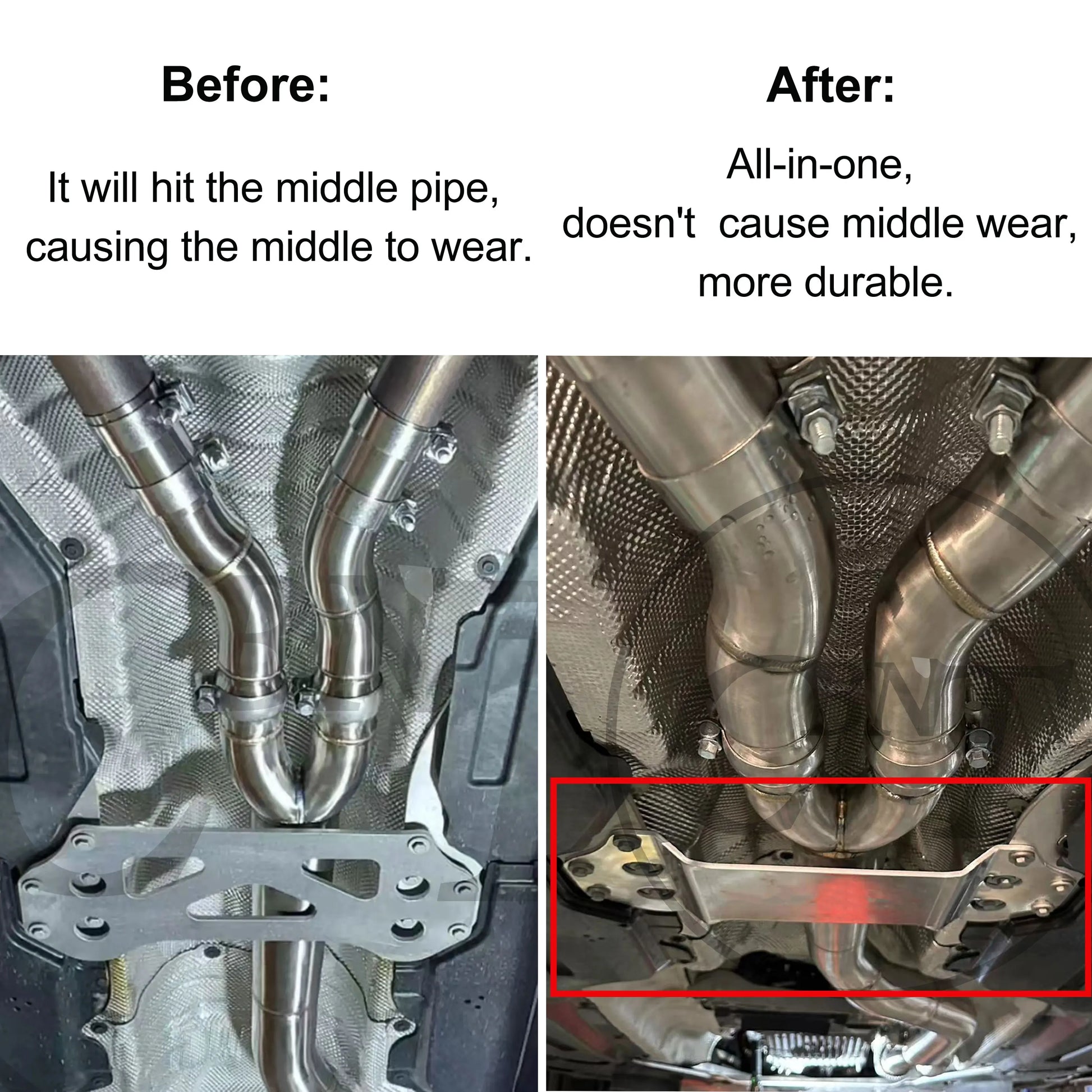 Extended Centre Chassis Brace for BMW M3 G80, M4 G82, M2 G87