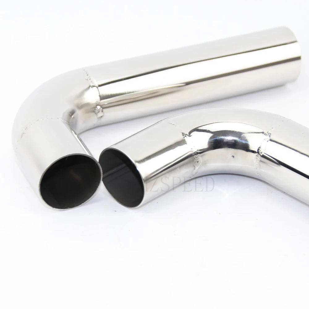 90 degree stainless steel exhaust pipe
